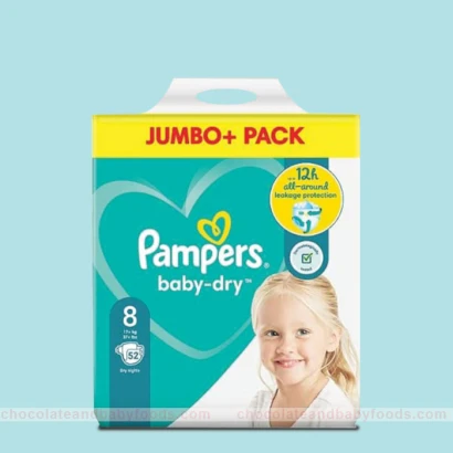 Pampers Jumbo Pack (Belt System) Size- 8 (17+ KG) 52pcs