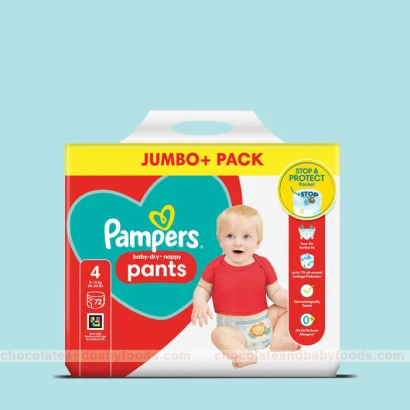 Pampers Jumbo Pack (Pant System) Size 4 (9-15KG) 72pcs