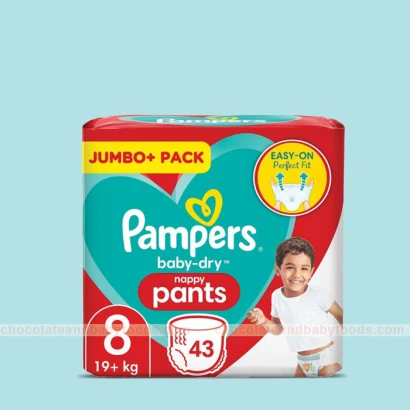 Pampers Jumbo Pack (Pant System) Size- 8 (19+kg) 43pcs