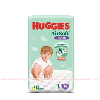 Huggies Air Soft Pants L (9-14kg) 36pcs