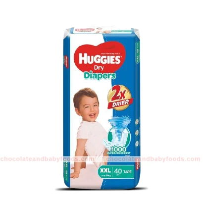 Huggies Dry Tape Size- XXL (Over 14KG) 38pcs