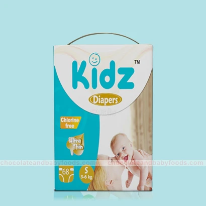 Kidz Diaper (Belt System) Size - S (3-6kg) 68pcs