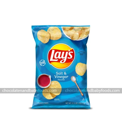 Lay's Salt & Vinegar Potato Chips 184.2G