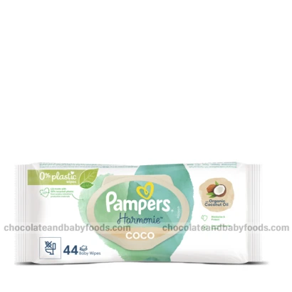 Pampers Harmonie Coco Baby Wipes (44pcs)