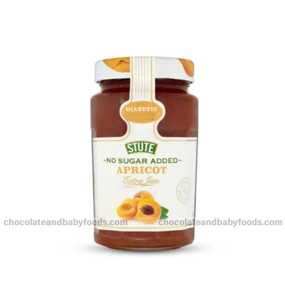 Stute No Sugar Added Apricot Extra Jam 430gm