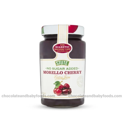 Stute No Sugar Added Morello Cherry Extra Jam 430gm