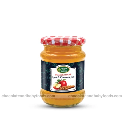 Virginia Green Garden No Added Sugar Apple & Cinnamon Jam 250gm