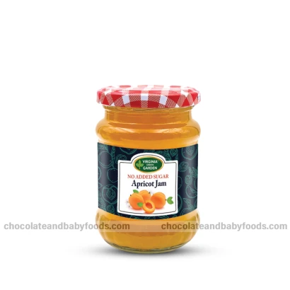 Virginia Green Garden No Added Sugar Apricot Jam 250gm