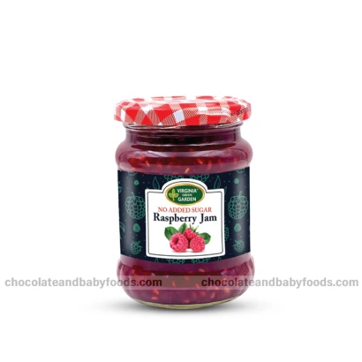 Virginia Green Garden No Added Sugar Raspberry Jam 250gm