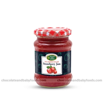 Virginia Green Garden No Added Sugar Strawberry Jam 250gm