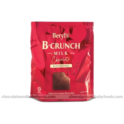 Beryl's B.Crunch Milk Chocolate with Malt Ball 150G