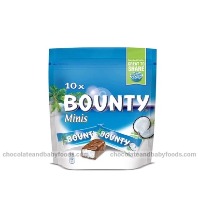 Bounty Minis Chocolate Pouch Pack (10pcs) 285G