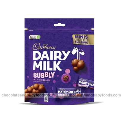 Cadbury Dairy Milk Bubbly Milk Chocolate Minis 168gm