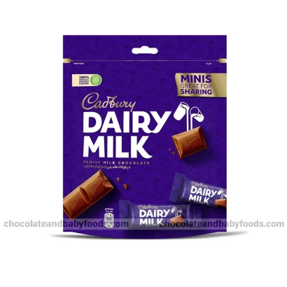 Cadbury Dairy Milk Family Milk Chocolate Minis 168gm