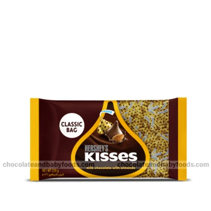 Hershey's Kisses Milk Chocolate With Almonds 226G