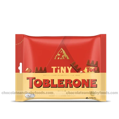 Toblerone Tiny Milk Chocolate with Honey & Almond Nougat 200gm