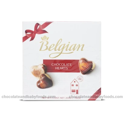 Belgian Chocolate Hearts Chocolate 200gm