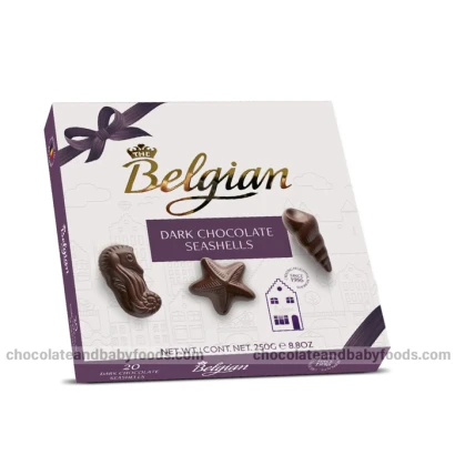 Belgian Dark Chocolate Seashells 250gm