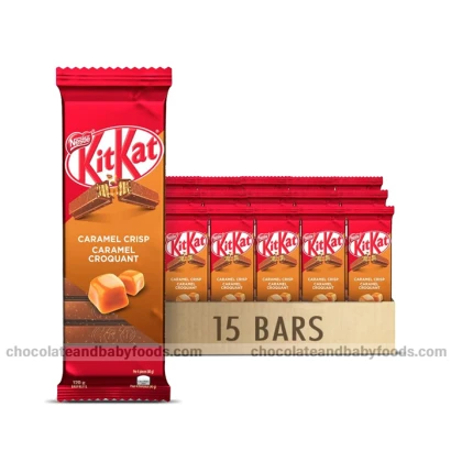 KitKat Caramel Crispy Wafer Chocolate Bar 120g