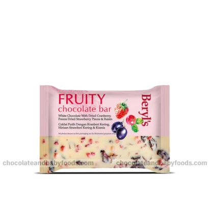 Beryl's Fruity Chocolate Bar 100gm