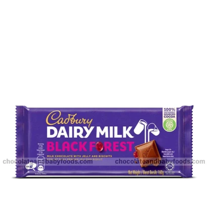 Cadbury Dairy Milk Black Forest Chocolate Bar 160gm