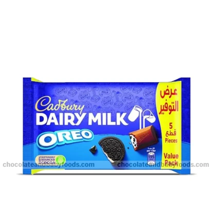 Cadbury Dairy Milk Oreo (35G X 5 Bars) 175gm