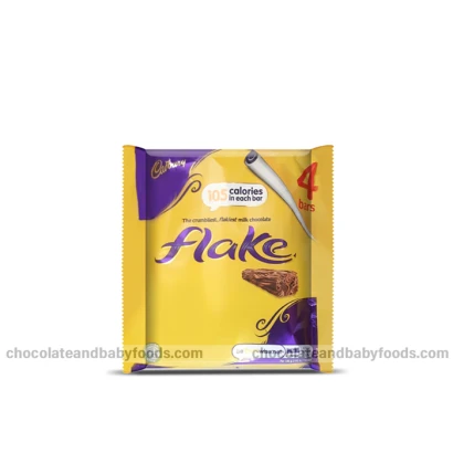 Cadbury Flake Chocolate Bars (4pcs) 102gm