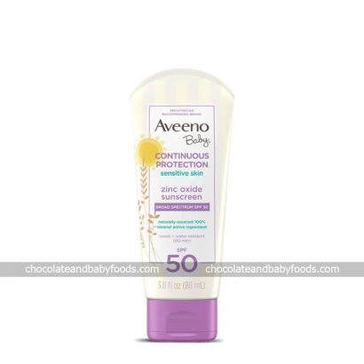 Aveeno Baby Continuous Protection Sunscreen Sensitive Skin (SPF 50) 88ml