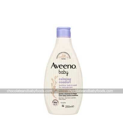 Aveeno Baby Calming Comfort Bedtime Bath & Wash 250ml