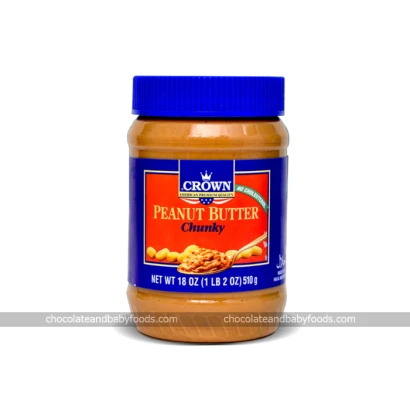 Crown Peanut Butter Chunky 510gm