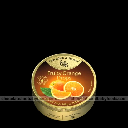 Cavendish & Harvey Fruity Orange Drops 200gm