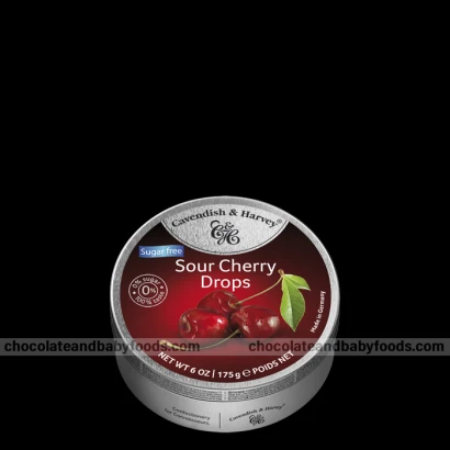 Cavendish & Harvey Sugar Free Sour Cherry Drops 175gm