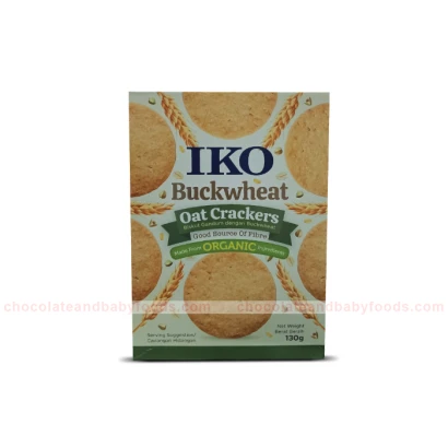 Iko Buckwheat Oat Crackers 130gm