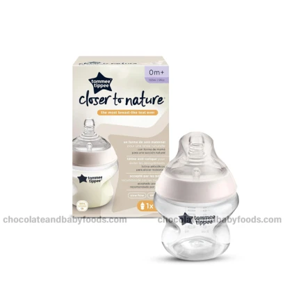 Tommee Tippee Closer To Nature Feeding Bottle (0m+) 150ml