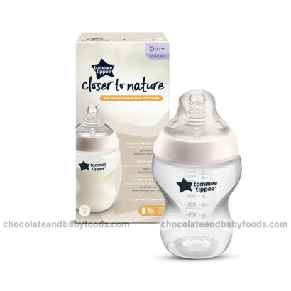 Tommee Tippee Closer To Nature Feeding Bottle (0m+) 260ml