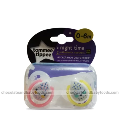 Tommee Tippee Night Time 2 Orthodontic Soother (0-6m)