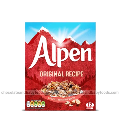 Alpen Original Recipe Naturally Wholesome Muesli 550G