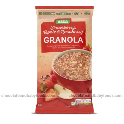 Asda Strawberry, Apple & Raspberry Granola 1kg