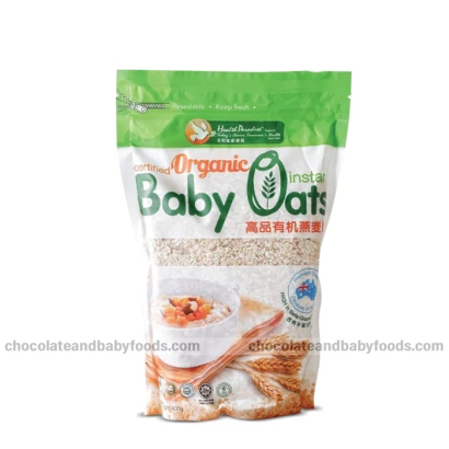 Certified Organic Instant Baby Oats 500gm