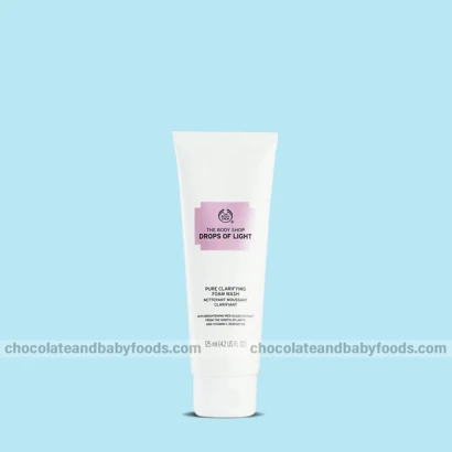 The Body shop Drops of Light Pure Clarifying Foam Wash 125ml