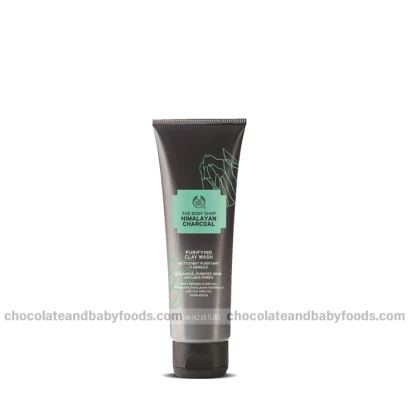 The Body Shop Himalayan Charcoal Purifying Clay Wash 125ml