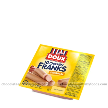 Doux 10 Chicken Sausage Franks Original 340gm