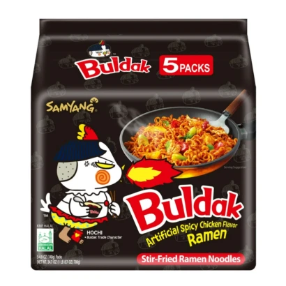 Samyang Buldak Hot Chiken Ramen 5pcs pack