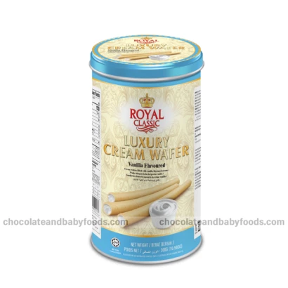 Royal Classic Luxury Cream Wafer Vanilla Flavor 300gm