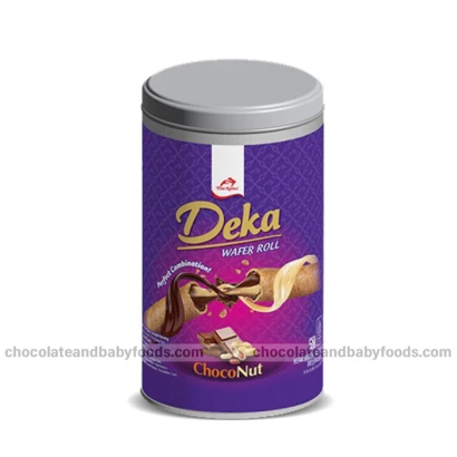 Deka Choco Nut Wafer Roll 360gm