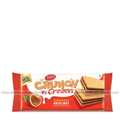 Tiffany Crunchy n Cream Hazelnut Wafers 76gm