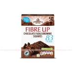 Crownfield Fibre Up Chocolate Fudge Brownie Squares 120gm