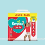 Pampers Jumbo Pack (Pant System) Size 5 (12-17KG) 64pcs