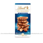 Lindt Les Grandes 34% Hazelnuts Milk Chocolate 150gm