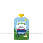 Heinz By Nature Apple & Blueberries Puree (6+mnths) 100gm